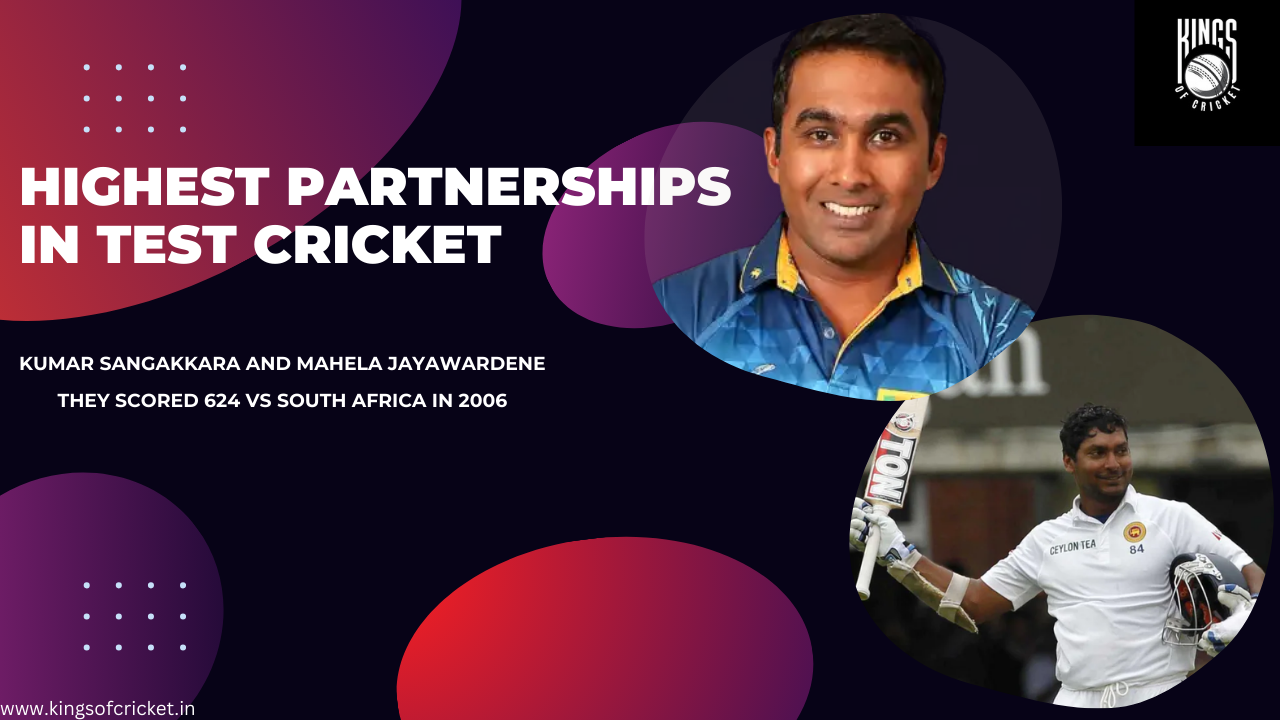 Highest Partnerships in Test Cricket