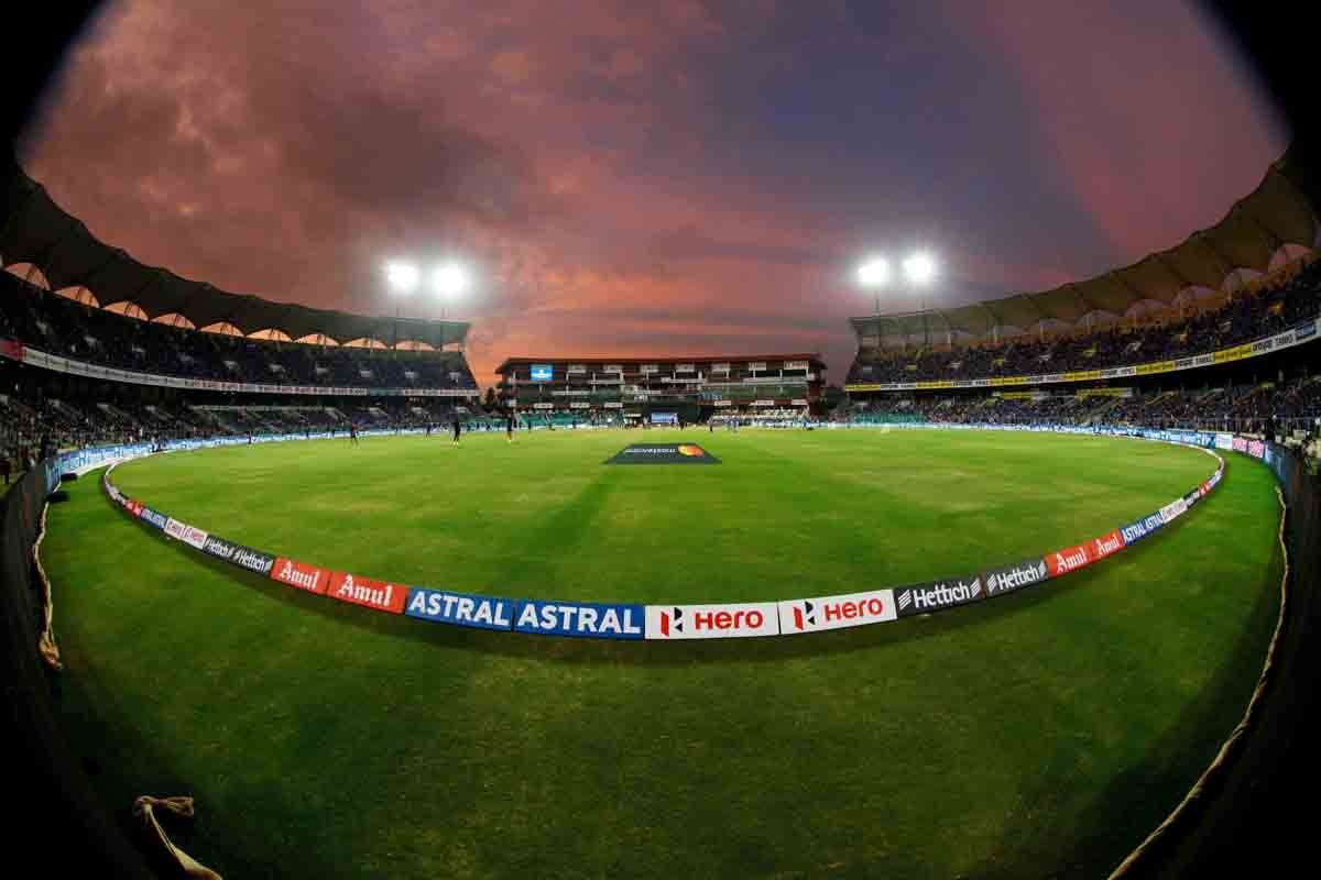 small cricket stadium in india
