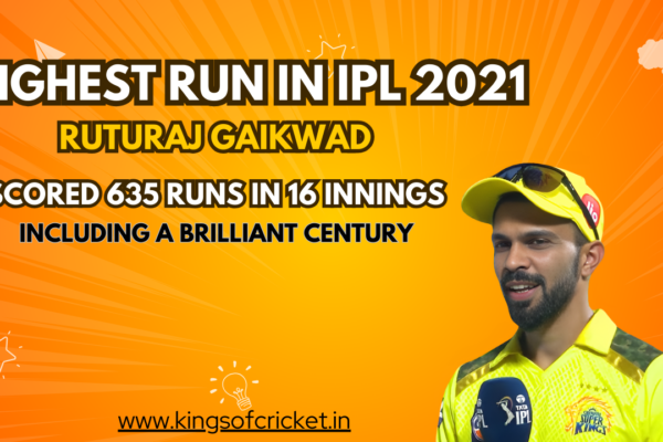 highest run in ipl 2021